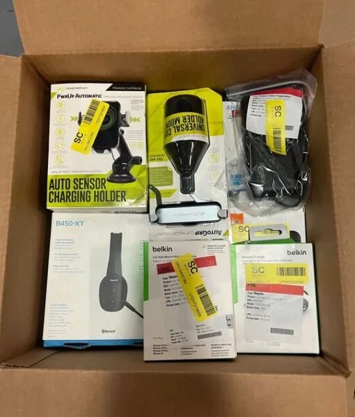 BOX OF RETURNS (Electronics) – ITEMS 27 – LOT 32030