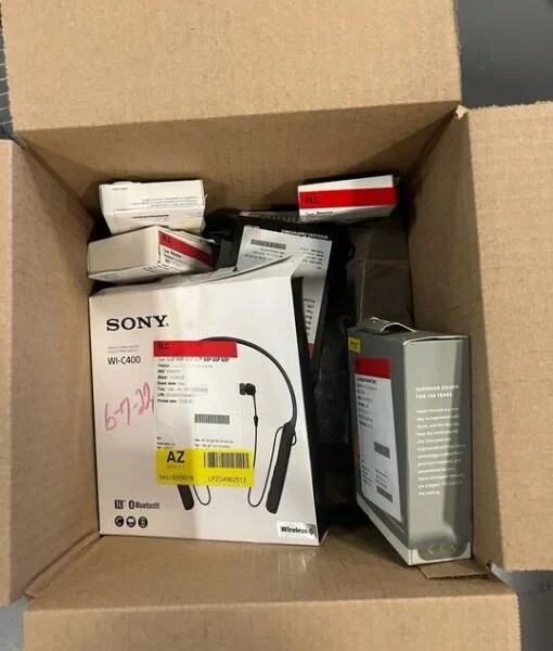 BOX OF RETURNS (Electronics) – ITEMS 17 – LOT 31890
