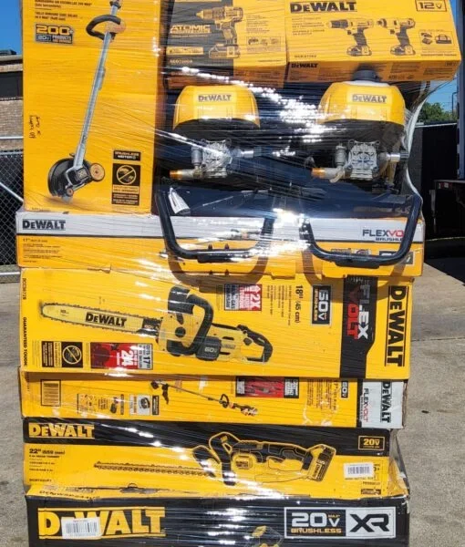 buy DeWalt tool pallets wholesale